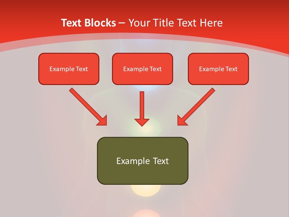 A Person Sitting In A Lotus Position With Seven Chakras PowerPoint Template