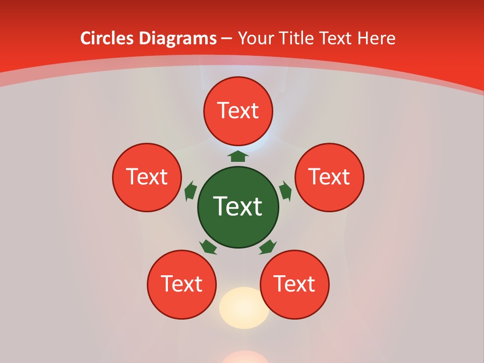 A Person Sitting In A Lotus Position With Seven Chakras PowerPoint Template