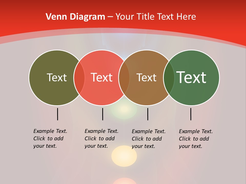 A Person Sitting In A Lotus Position With Seven Chakras PowerPoint Template