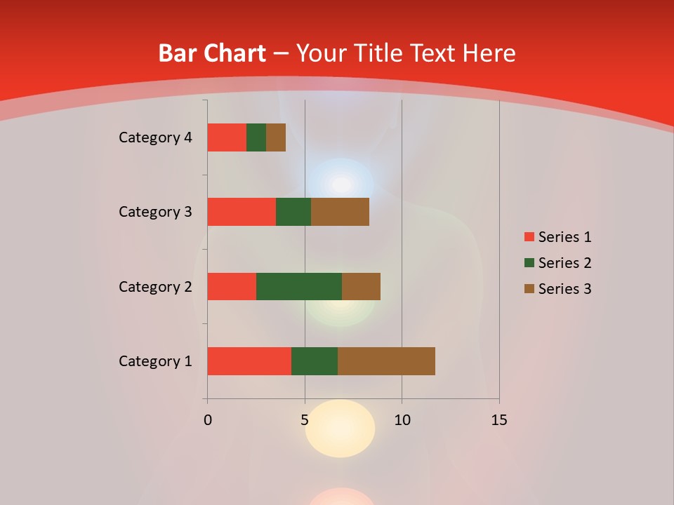 A Person Sitting In A Lotus Position With Seven Chakras PowerPoint Template