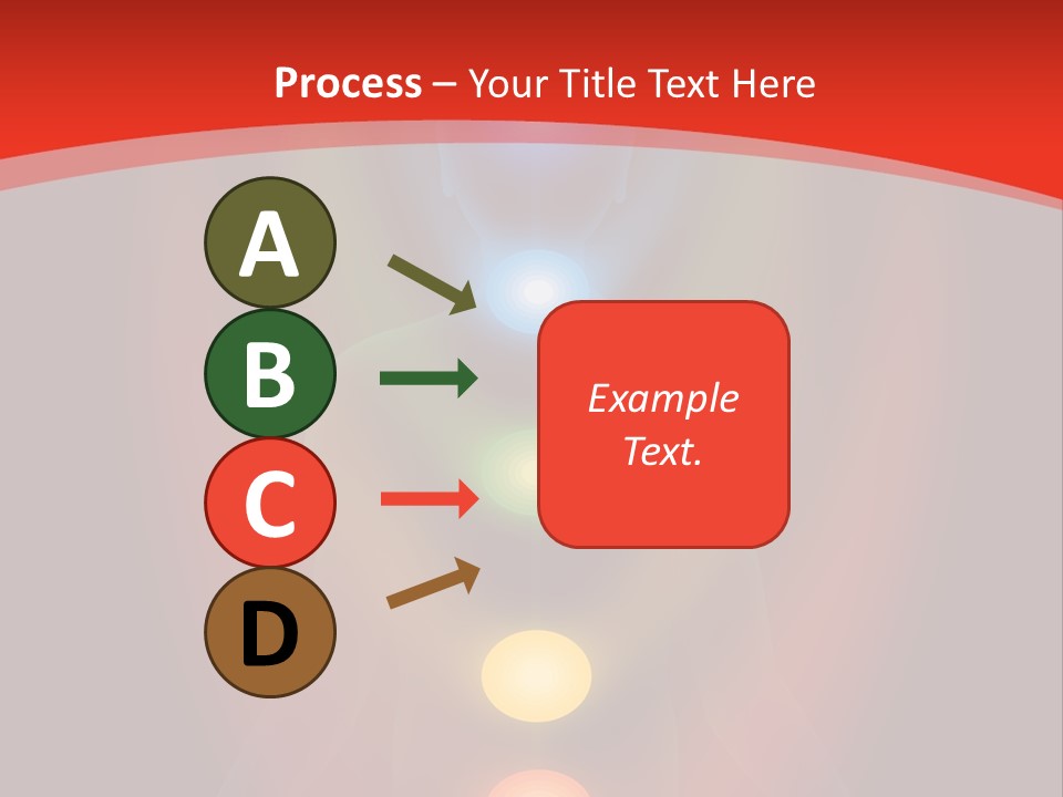 A Person Sitting In A Lotus Position With Seven Chakras PowerPoint Template
