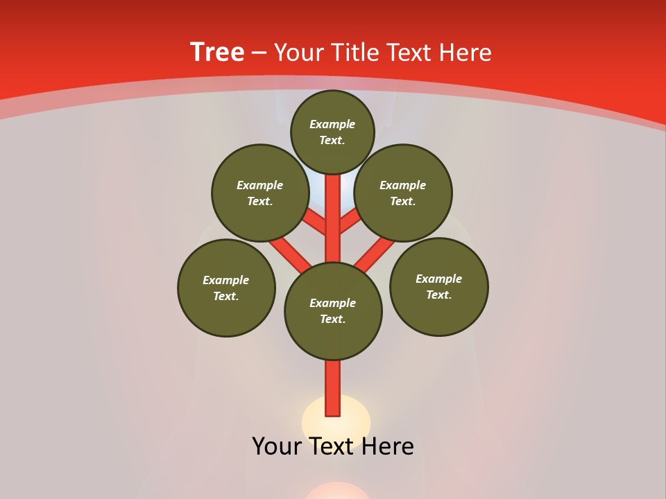A Person Sitting In A Lotus Position With Seven Chakras PowerPoint Template