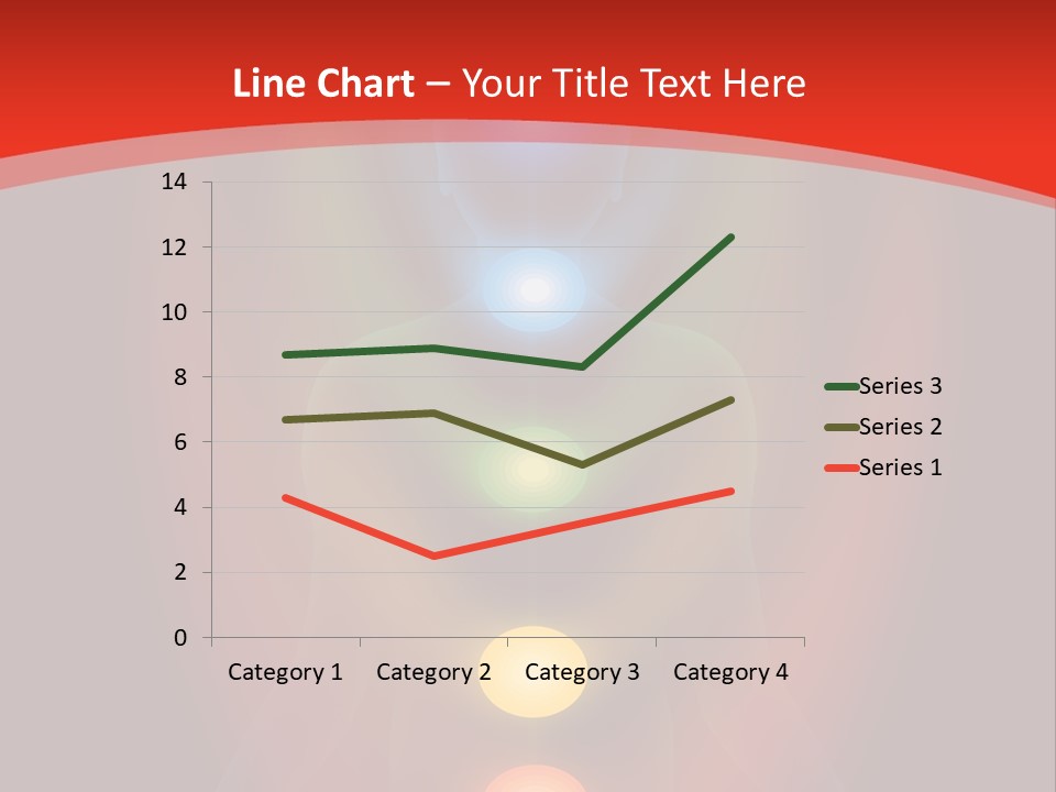 A Person Sitting In A Lotus Position With Seven Chakras PowerPoint Template