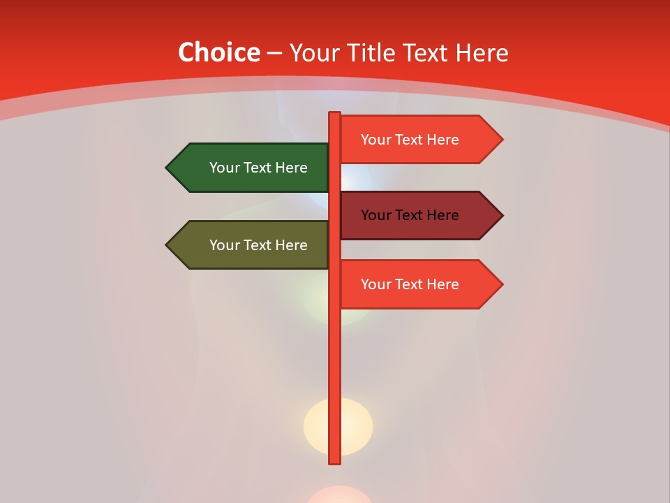 A Person Sitting In A Lotus Position With Seven Chakras PowerPoint Template