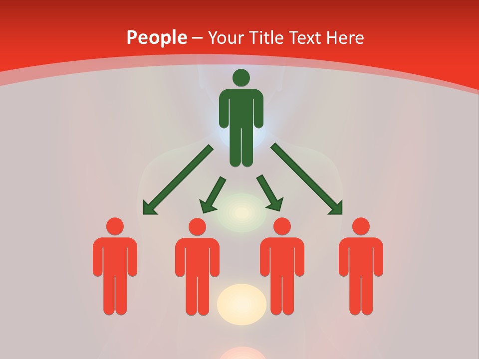 A Person Sitting In A Lotus Position With Seven Chakras PowerPoint Template