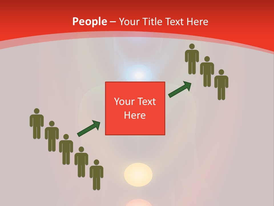 A Person Sitting In A Lotus Position With Seven Chakras PowerPoint Template