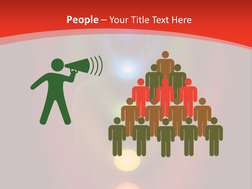 A Person Sitting In A Lotus Position With Seven Chakras PowerPoint Template