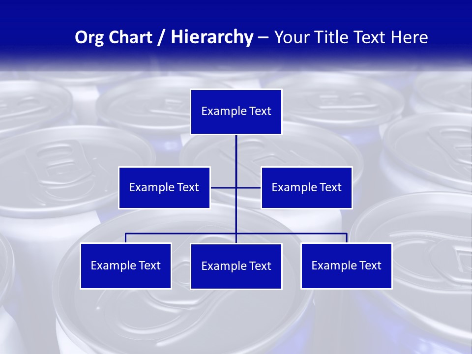 A Large Group Of Soda Cans With The Name Of The Company PowerPoint Template
