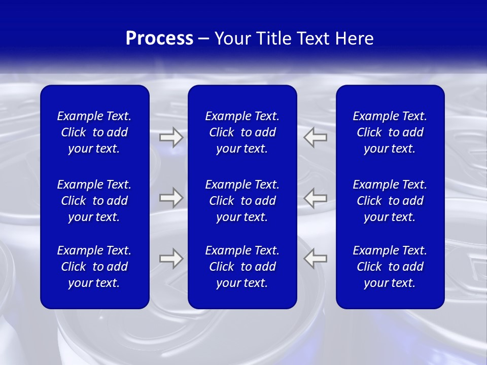 A Large Group Of Soda Cans With The Name Of The Company PowerPoint Template
