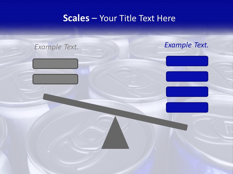 A Large Group Of Soda Cans With The Name Of The Company PowerPoint Template