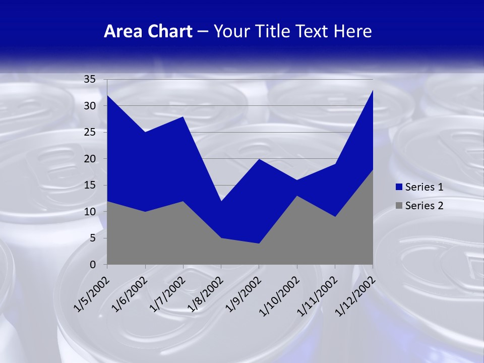 A Large Group Of Soda Cans With The Name Of The Company PowerPoint Template