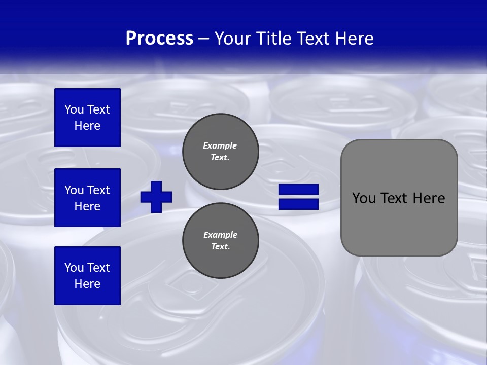 A Large Group Of Soda Cans With The Name Of The Company PowerPoint Template