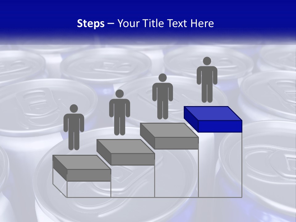 A Large Group Of Soda Cans With The Name Of The Company PowerPoint Template