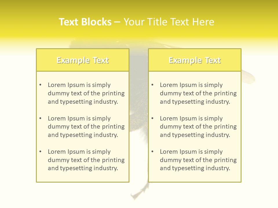 A Close Up Of A Bee On A White Background PowerPoint Template