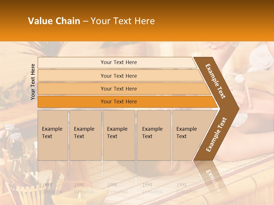A Woman Getting A Back Massage At A Spa PowerPoint Template