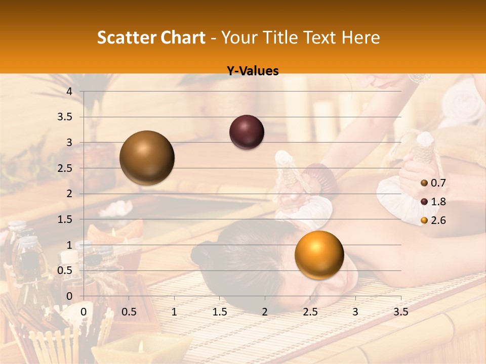 A Woman Getting A Back Massage At A Spa PowerPoint Template