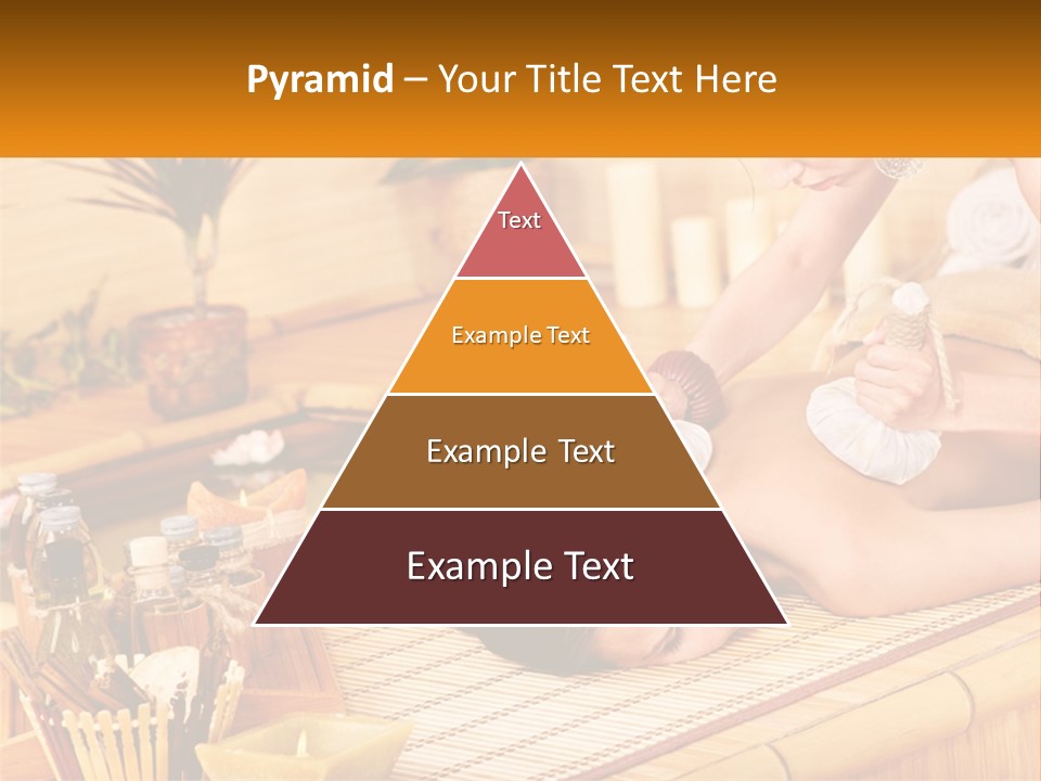 A Woman Getting A Back Massage At A Spa PowerPoint Template