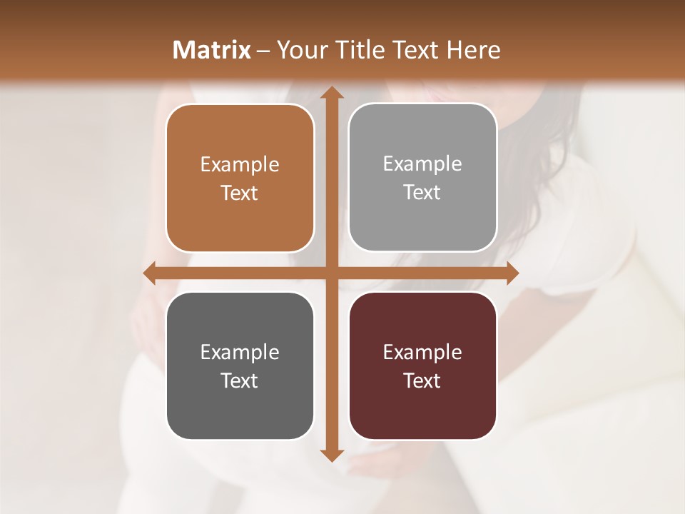 A Woman Standing On A Scale In A Room PowerPoint Template