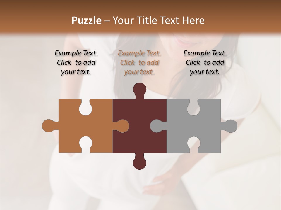 A Woman Standing On A Scale In A Room PowerPoint Template