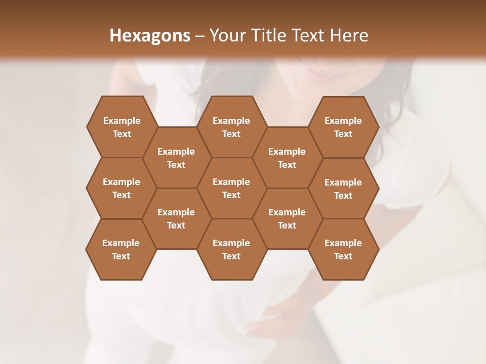 A Woman Standing On A Scale In A Room PowerPoint Template