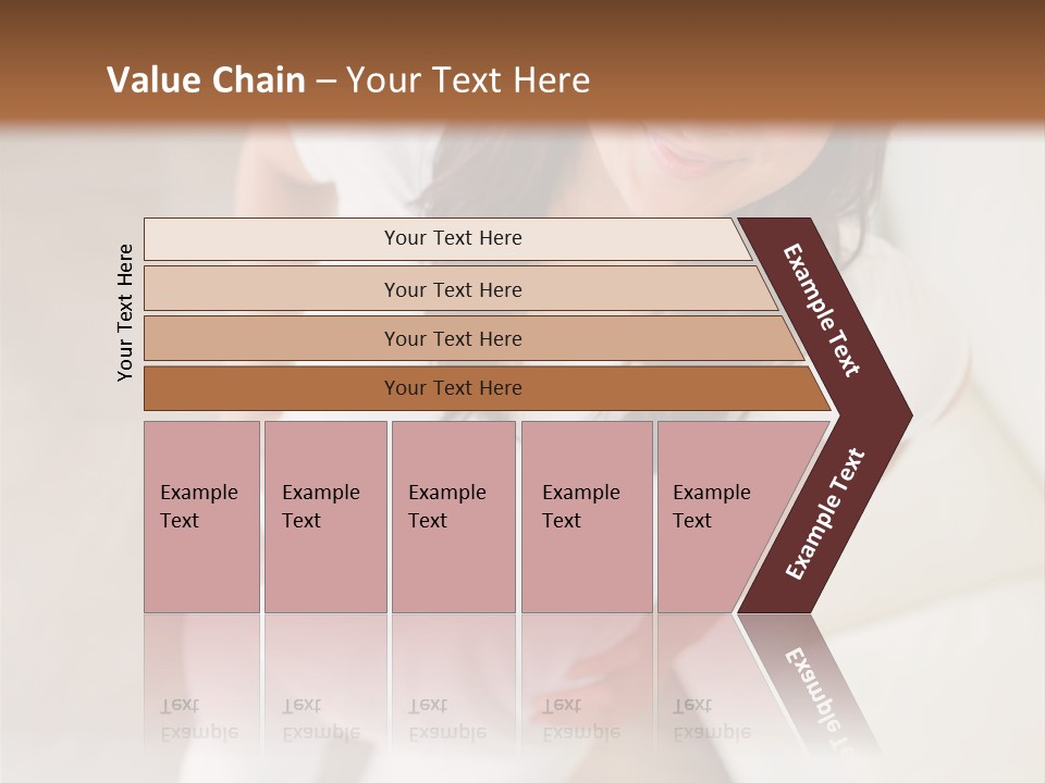 A Woman Standing On A Scale In A Room PowerPoint Template