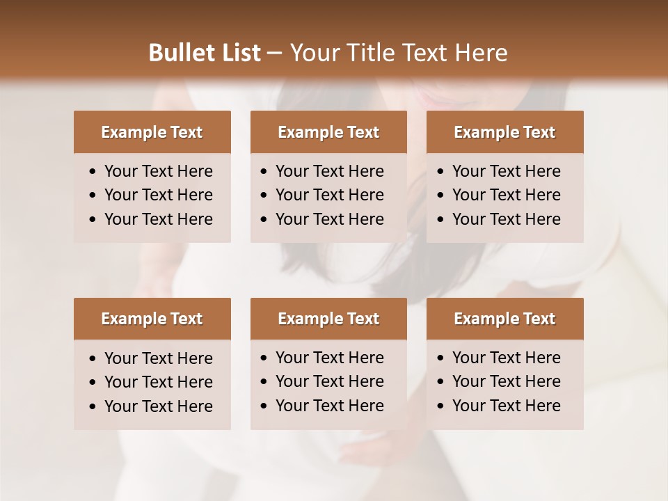 A Woman Standing On A Scale In A Room PowerPoint Template