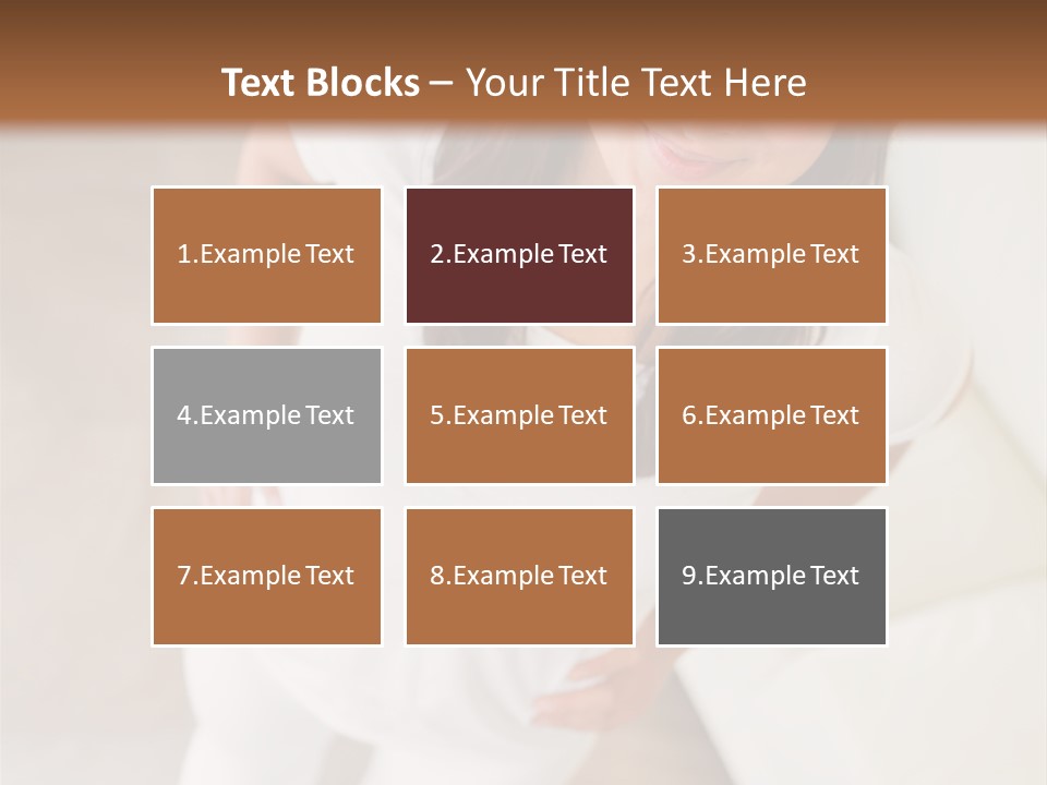A Woman Standing On A Scale In A Room PowerPoint Template