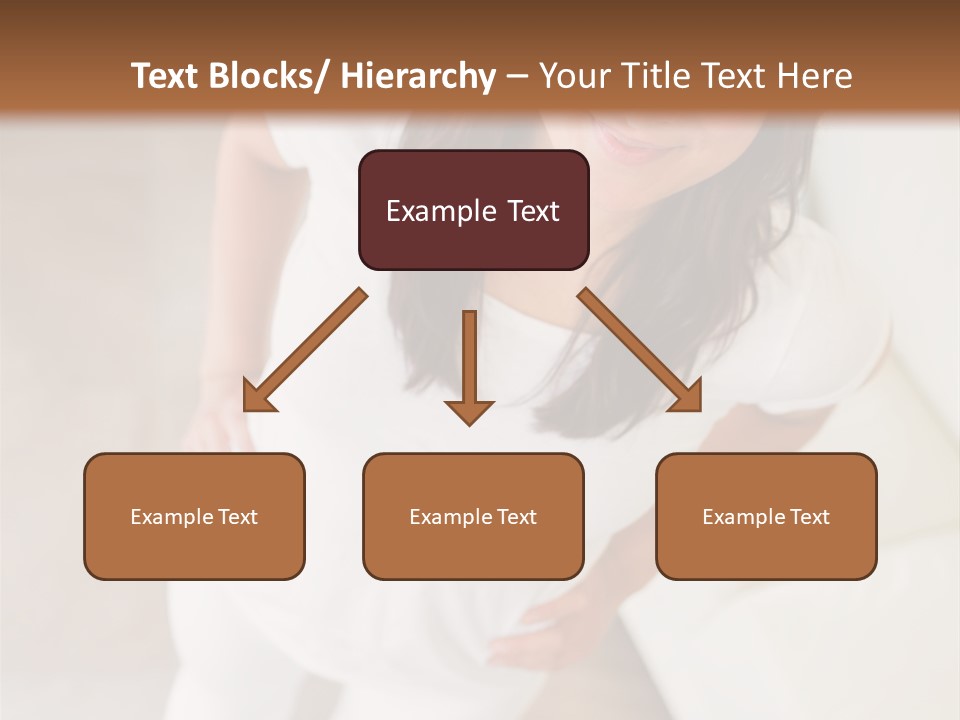 A Woman Standing On A Scale In A Room PowerPoint Template