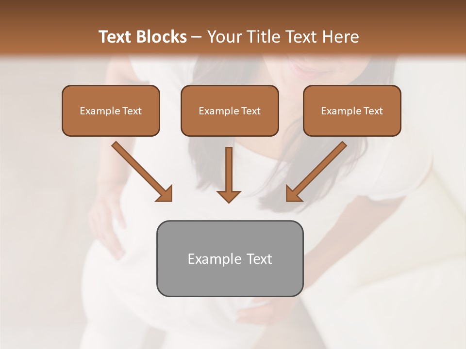 A Woman Standing On A Scale In A Room PowerPoint Template