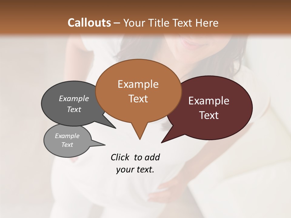 A Woman Standing On A Scale In A Room PowerPoint Template