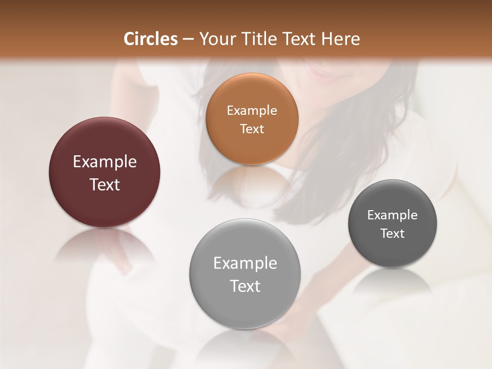 A Woman Standing On A Scale In A Room PowerPoint Template