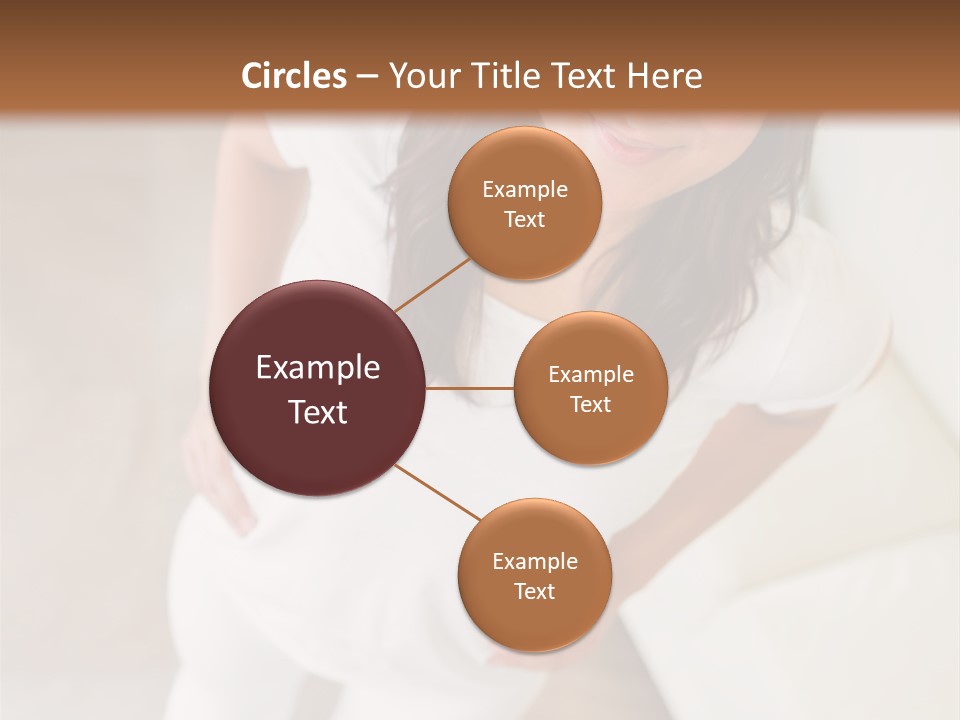 A Woman Standing On A Scale In A Room PowerPoint Template