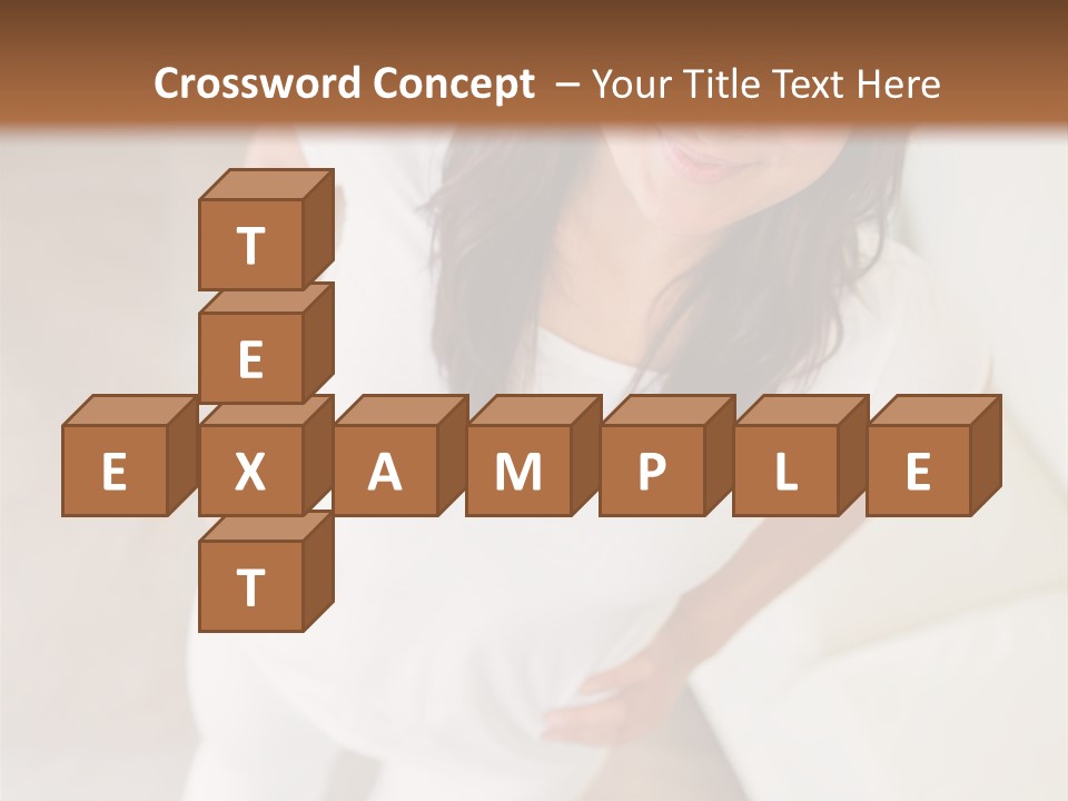 A Woman Standing On A Scale In A Room PowerPoint Template