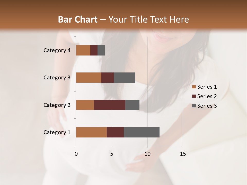 A Woman Standing On A Scale In A Room PowerPoint Template