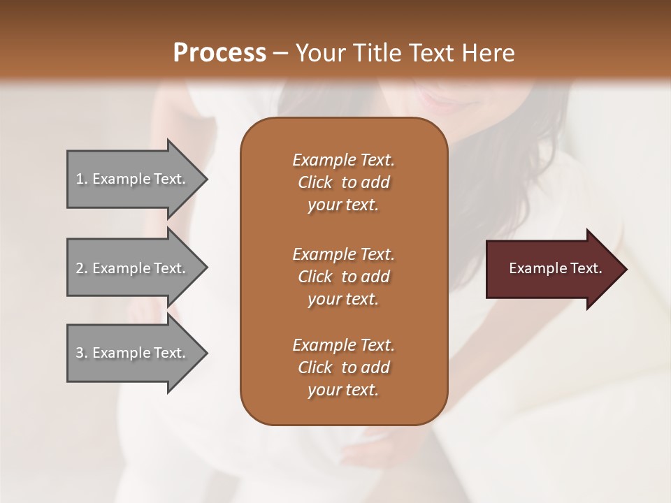 A Woman Standing On A Scale In A Room PowerPoint Template