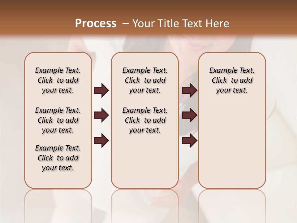 A Woman Standing On A Scale In A Room PowerPoint Template