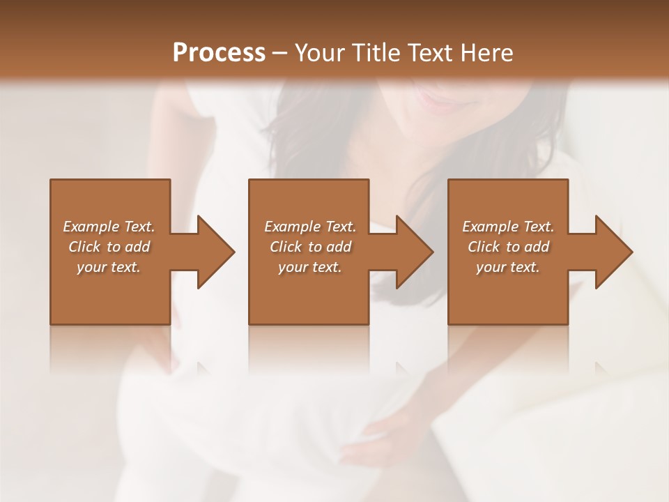 A Woman Standing On A Scale In A Room PowerPoint Template