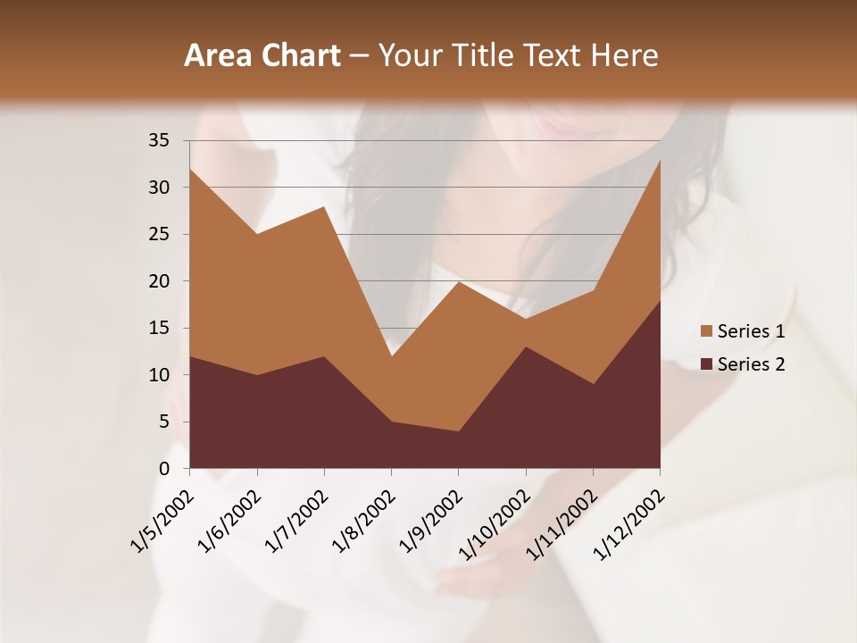 A Woman Standing On A Scale In A Room PowerPoint Template