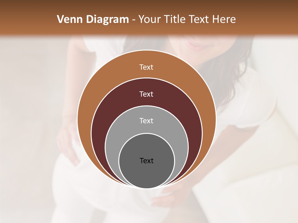 A Woman Standing On A Scale In A Room PowerPoint Template