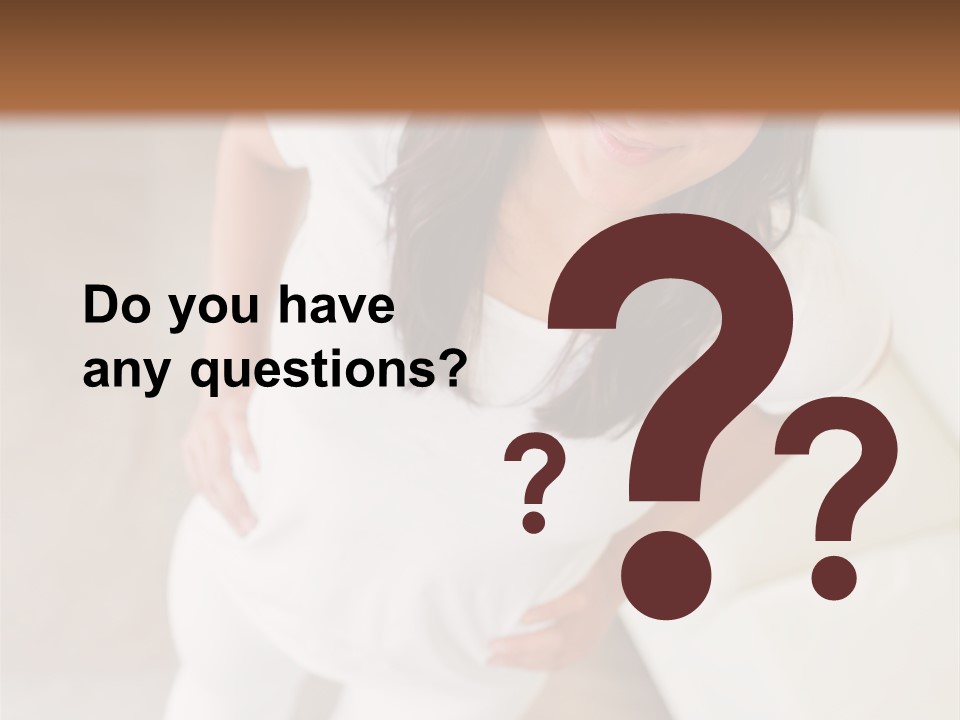 A Woman Standing On A Scale In A Room PowerPoint Template