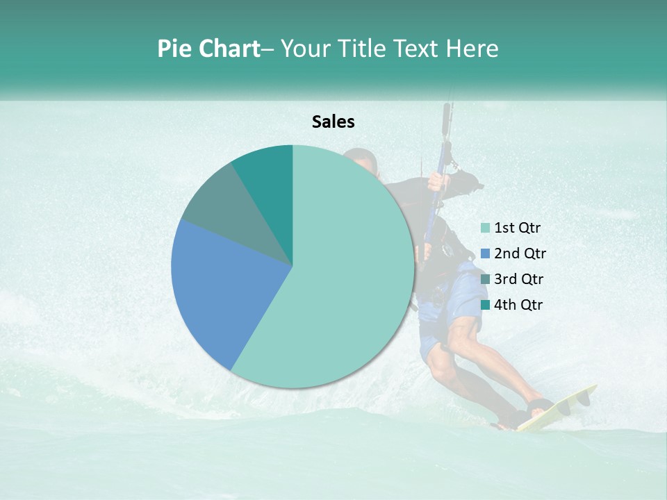 A Man Riding A Wave On Top Of A Surfboard PowerPoint Template