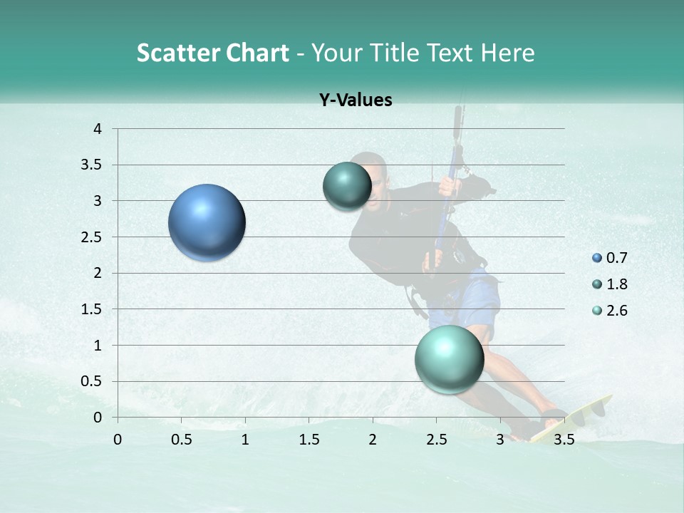 A Man Riding A Wave On Top Of A Surfboard PowerPoint Template