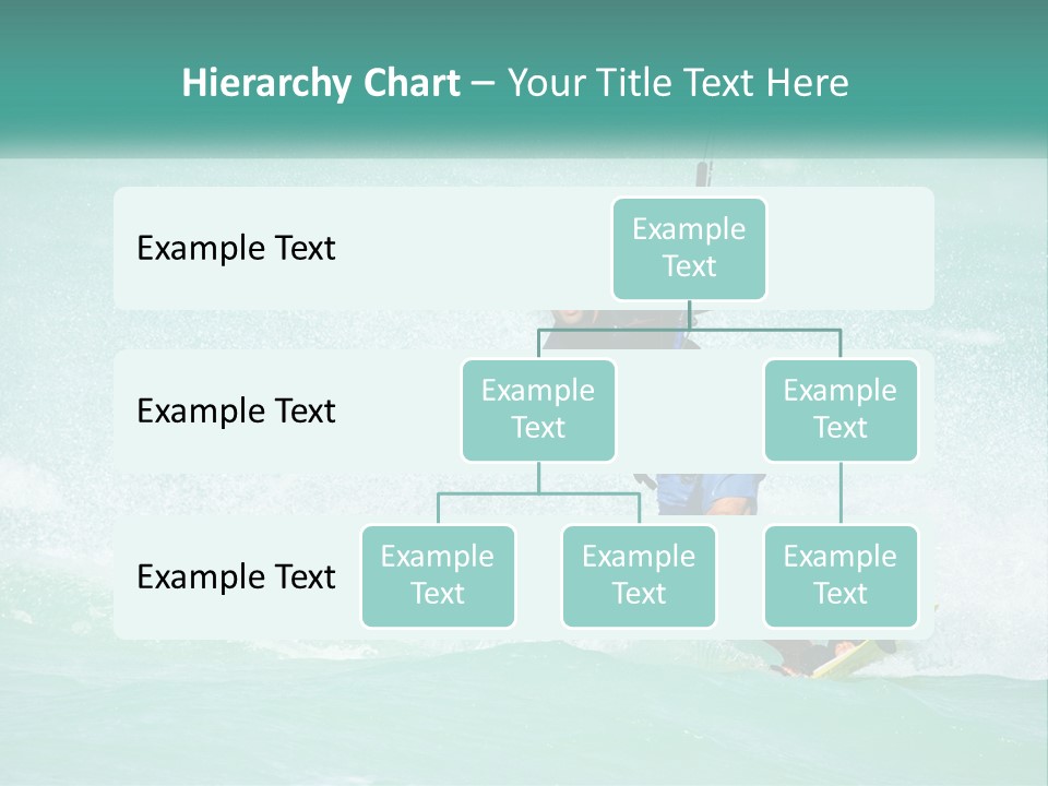 A Man Riding A Wave On Top Of A Surfboard PowerPoint Template