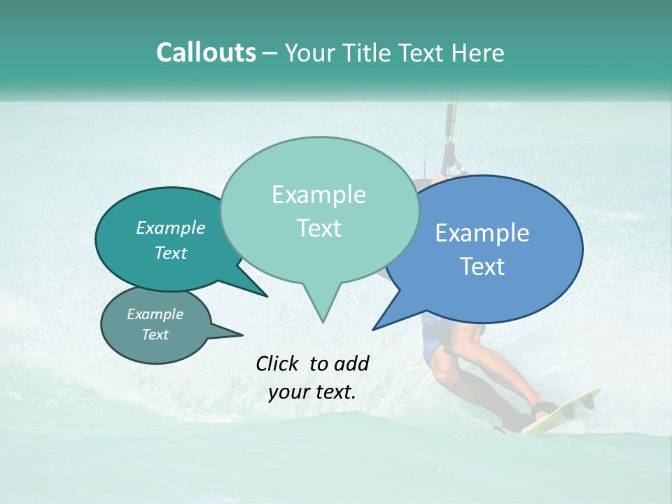 A Man Riding A Wave On Top Of A Surfboard PowerPoint Template