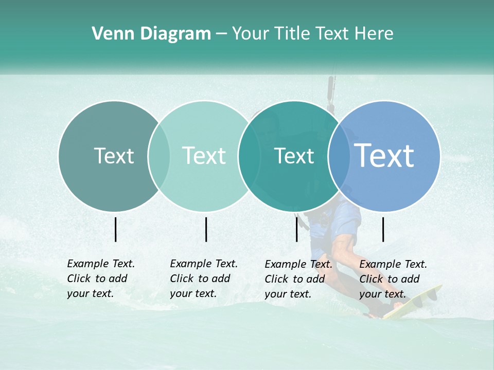 A Man Riding A Wave On Top Of A Surfboard PowerPoint Template