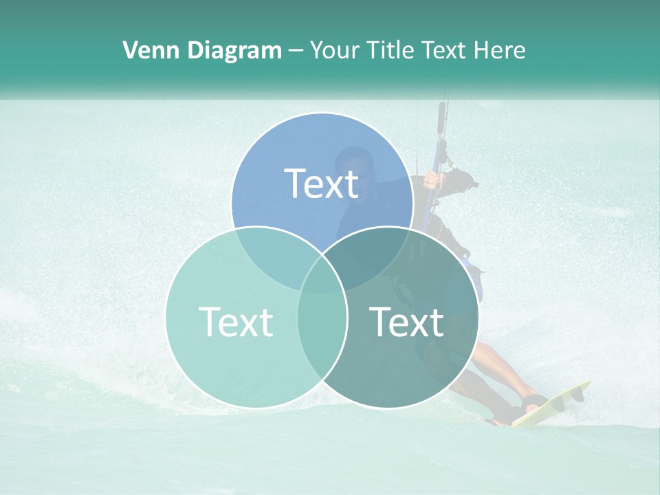 A Man Riding A Wave On Top Of A Surfboard PowerPoint Template
