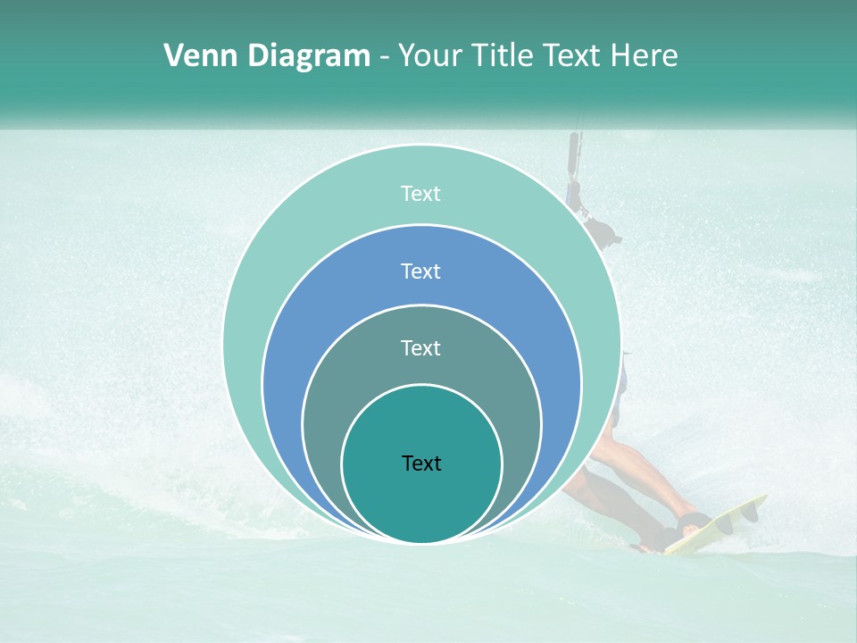 A Man Riding A Wave On Top Of A Surfboard PowerPoint Template