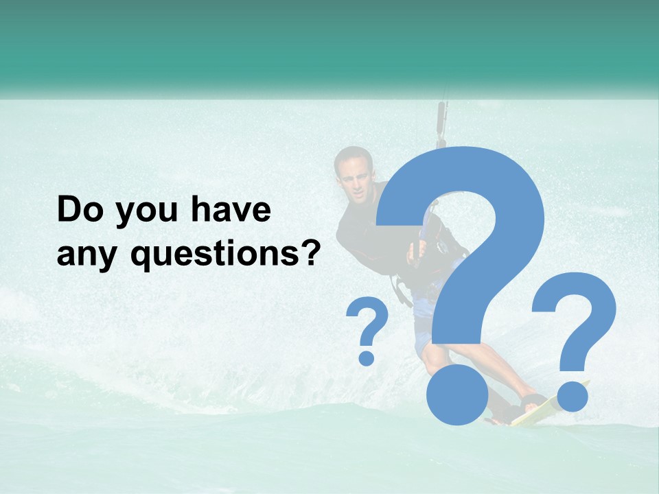 A Man Riding A Wave On Top Of A Surfboard PowerPoint Template
