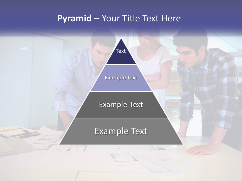 A Group Of People Looking At A Computer Screen PowerPoint Template