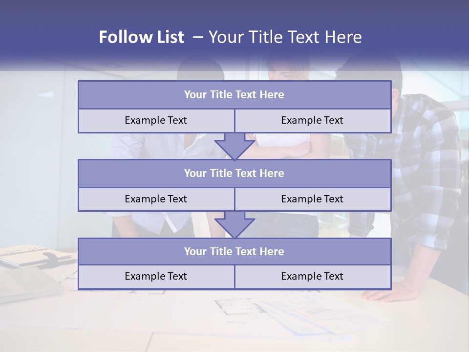 A Group Of People Looking At A Computer Screen PowerPoint Template